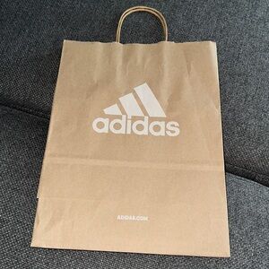 Adidas shopping gift bag